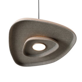 MAXLIGHT P0561 lampa wisząca talerz DEUX CREAM&GREY