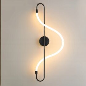 KINKIET NADA ścienny czarny linia długi LED 24W 78cm