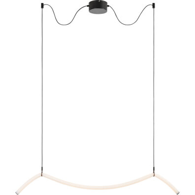 Markslöjd 108873 - LED ściemnialny żyrandol na lince MELT LED/13W/230V 112 cm czarny