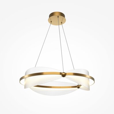 Lampa wisząca Breeze złota żyrandol 3000K 45W MOD281PL-L45BS3K