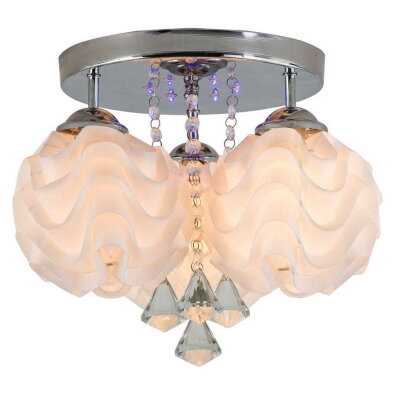 Lampa sufitowa plafon SADA 3 Light Prestige ogrągły oprawa kryształy 3xE14 kolory + PILOT