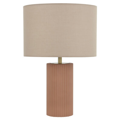 Lampa biurkowa stołowa beżowa Tokio 1xE27 LP-787/1T beżowa Light Prestige