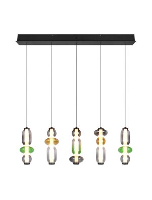 Lampa wisząca nowoczesna MINERVA multikolor LED 8W Trio Lighting