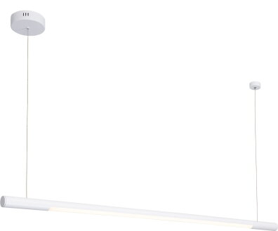 Organic Horizon lampa wisząca ściemniana biała LED 100cm metal/3000K