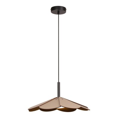 Lampa wisząca BLOMSTER 77493/07/41 Lucide brązowa drewno/metal IP20
