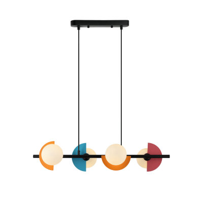 Lampa wisząca listwa NAUTI PND-37482-4-MLTI Italux multikolor G9 25W