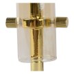Lampa biurkowa stołowa LONE Lucide złota desk lamp tuba mała LOFT 1xG9 28W IP20 (3)