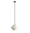 Nowoczesna lampa wisząca FILO MILKY 9001PL_G1_M – szklany biały klosz fi28 (1)