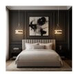 Lampa wisząca sufitowa glamour złota kryształy MELODY 3000K LED (4)