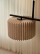 Lampa wisząca Vivienne Nordlux – podwójna lampa z plisowanymi abażurami tkanina 10W (4)