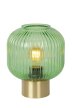 Lampa biurkowa stołowa MALOTO Lucide zielona klosz kula okrągła szkło glass ball w stylu glamour 1xE27 40W IP20 (2)