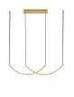 Lampa nowoczesna liniowa w stylu glamour ARUZAL LED 65W (1)