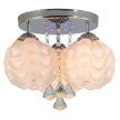 Lampa sufitowa plafon SADA 3 Light Prestige ogrągły oprawa kryształy 3xE14 kolory + PILOT