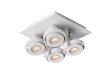  Lampa sufitowa plafon LANDA - Reflektor sufitowy - LED Dim. - GU10 - 4x5W 3000K - biały