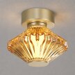Lampa sufitowa / kinkiet Padre 6W LED złoty szklany Millagro ML2795 (2)