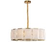 Lampa sufitowa wisząca glamour złota E14 40W BAHAR IP20 