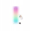 Lampa podłogowa LVT RGB zintegrowane źródło LED 9W biała + PILOT
