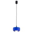 Lampa wisząca kobaltowa kulka biała LAMPA WISZĄCA TEVO G9 8818 (1)