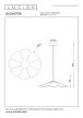 Lampa wisząca BLOMSTER 77493/07/33 Lucide zielona drewno/metal IP20 (3)