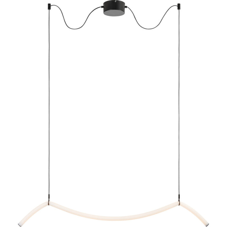 Markslöjd 108873 - LED ściemnialny żyrandol na lince MELT LED/13W/230V 112 cm czarny (1)