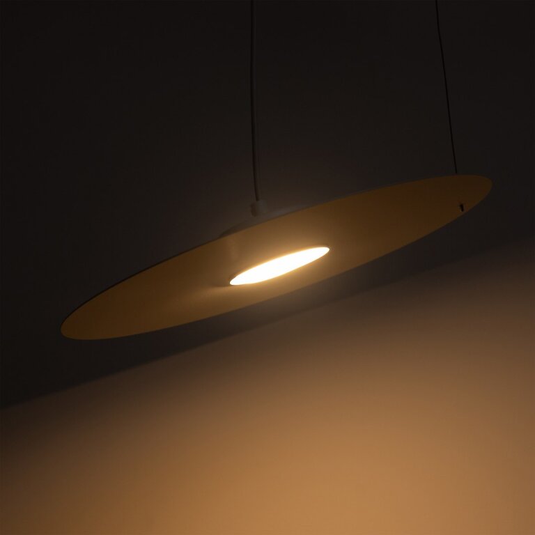Lampa wisząca PIATTO Biała 1xGX53 fi 350mm MLP2916 Millagro (6)