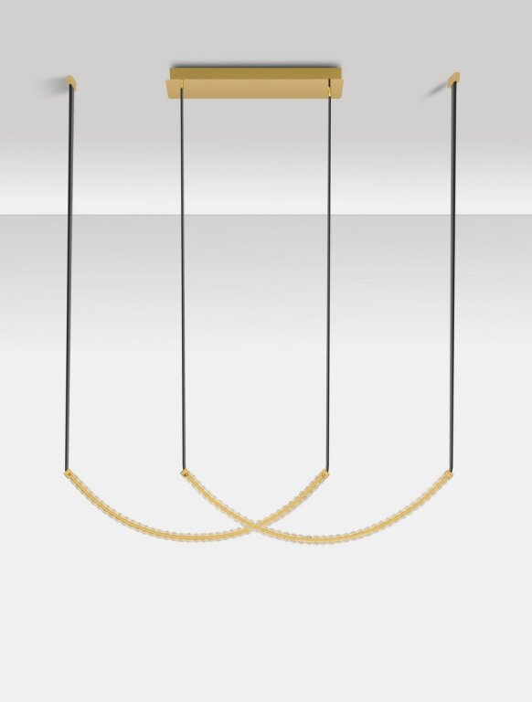Lampa nowoczesna liniowa w stylu glamour ARUZAL LED 65W (3)