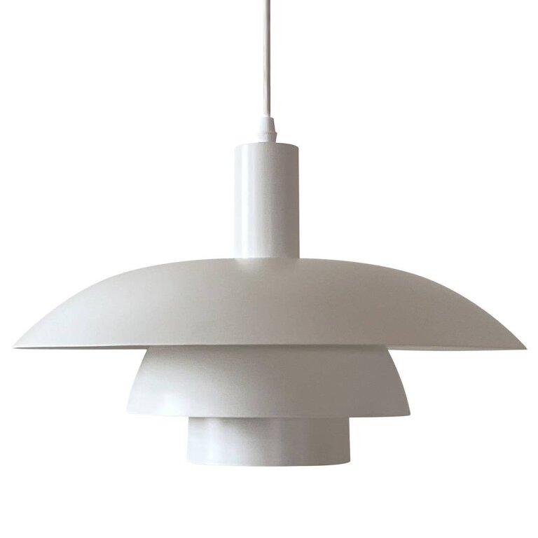 Lampa wisząca FERRO biała 1xE27 ML1048 Milagro (1)