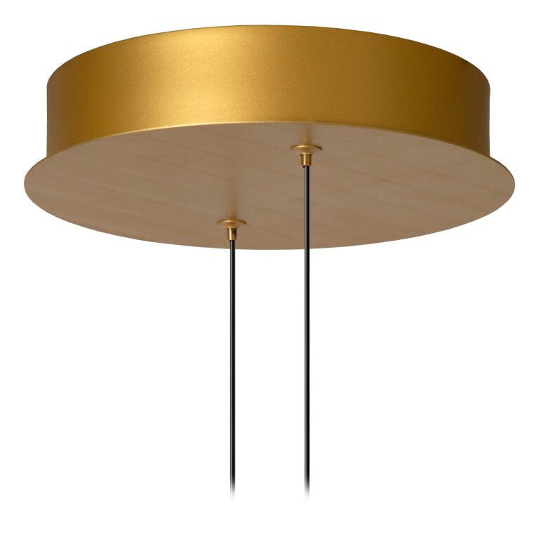 Lampa wisząca duża nad stół SLALOM 13493/68/96 brązowa PILOT (9)