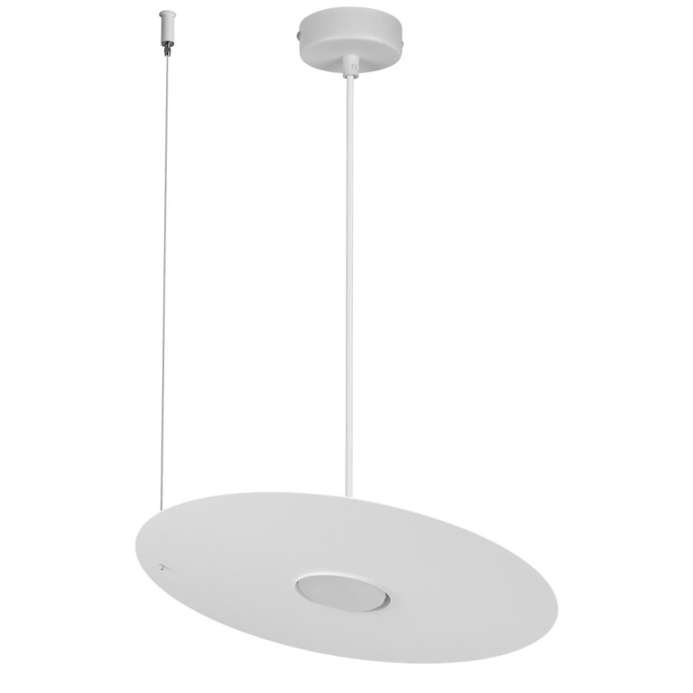 Lampa wisząca PIATTO Biała 1xGX53 fi 350mm MLP2916 Millagro (9)