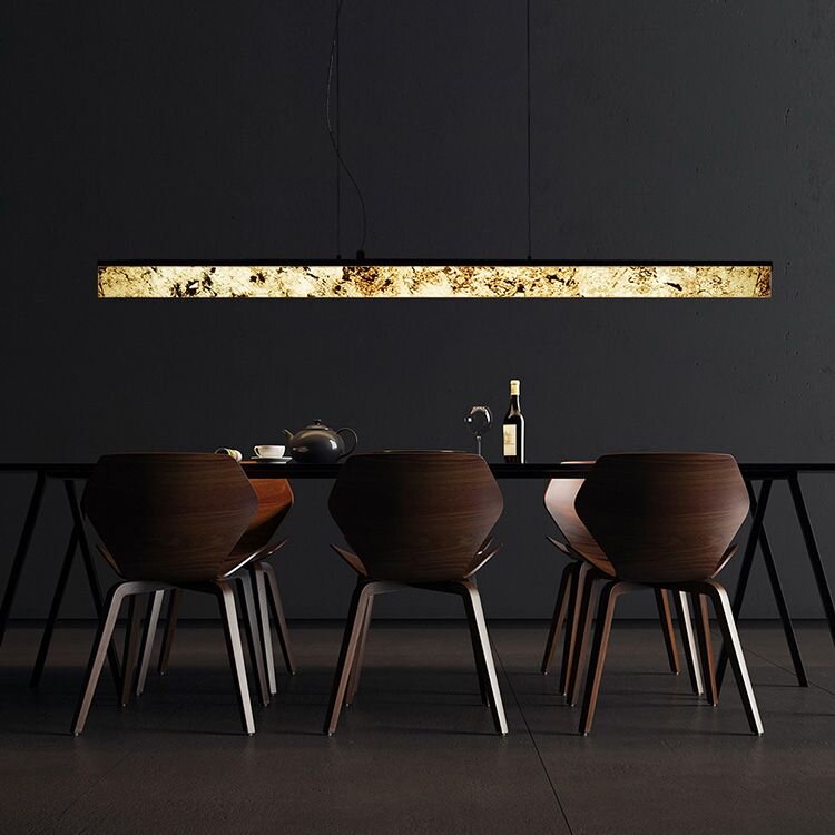 Lampa wisząca listwa Abigali 6602 Marble Stone 607Y 30W 3000K